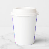 Schaumstoff Party Geburtstag Pappbecher (Rückseite)