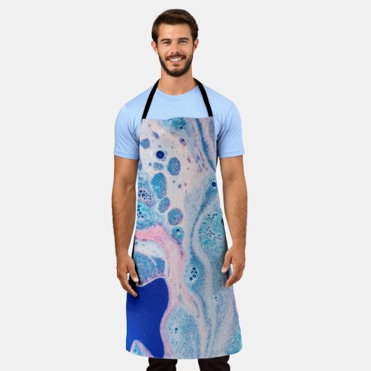 Schaumstoff Schürze (Getragen)