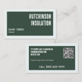 SchaumstoffVisitenkarten mit benutzerdefinierter Q Visitenkarte (Vorne/Hinten)