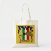 Schaumwein Tragetasche (Vorne)