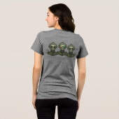Schauschädel Tri-Blend shirt (Rückseite voll)