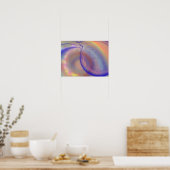 Schauspiel aus Licht und Farben Poster (Küche)