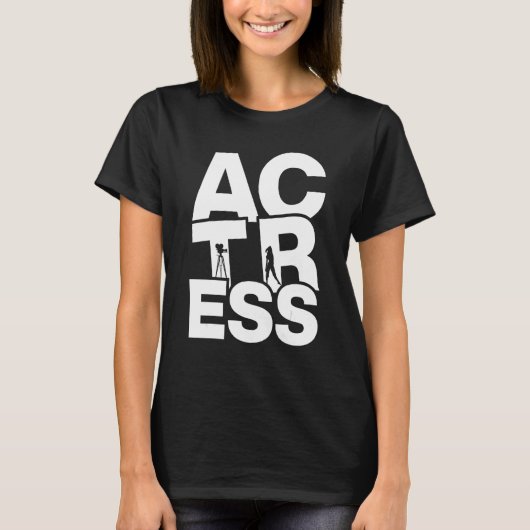 Schauspiel Beruf Arbeit - Schauspielerin_1 T-Shirt (Vorderseite)