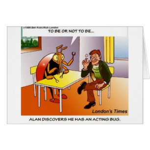 Schauspiel Bug Funny Cartoon T-Shirts Geschenke & 