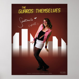 Schauspiel-Charakter-Plakat Poster