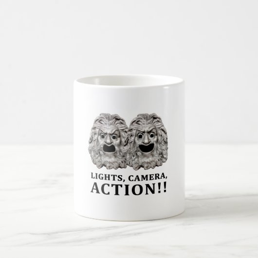 Schauspiel-Concept-Logo Kaffeetasse (Mittel)