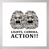 Schauspiel-Concept-Logo Poster (Vorne)