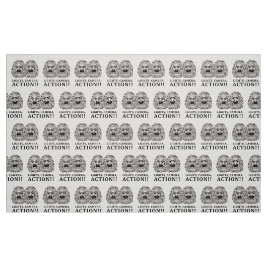 Schauspiel-Concept-Logo Stoff (Fat Quarter (45,7 x 55,9 cm))