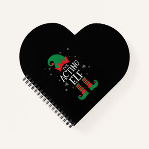 Schauspiel Elf Schauspielerin Weihnachten Notizblock