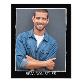 Schauspiel-Headshot der Retro-Serie - 8x10 Fotodruck