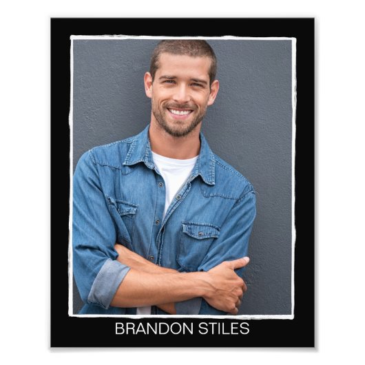 Schauspiel-Headshot der Retro-Serie - 8x10 Fotodruck (Vorne)