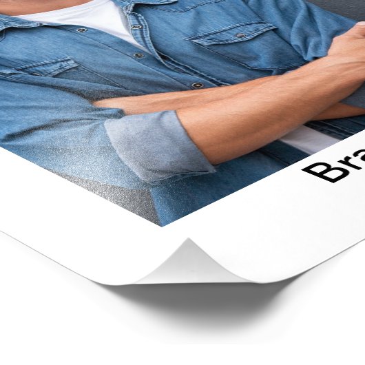 Schauspiel-Headshot für Schauspieler 8x10 Doppelte Fotodruck (Ecke)