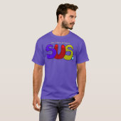 Schauspiel Kinda SUS Gaming Imposter Meme T-Shirt (Vorne ganz)