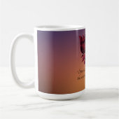 Schauspiel Kleines Rumi Zitat Celestial Lotus stop Kaffeetasse (Links)