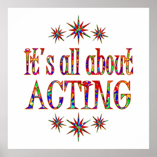 SCHAUSPIEL POSTER (Vorne)