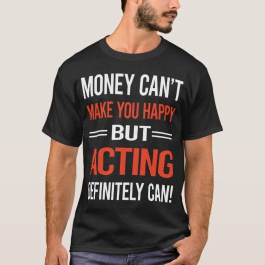 Schauspiel Schauspielerin T-Shirt (Vorderseite)