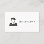 Schauspiel-Symbol Visitenkarte (Vorderseite)