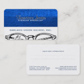 Schauspieleeyewear-optische Vision mit Erinnerung Terminkarte (Vorne/Hinten)