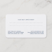 Schauspieleeyewear-optische Vision mit Erinnerung Terminkarte (Rückseite)