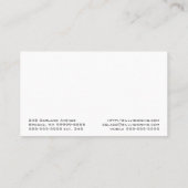 Schauspieleeyewear-optische Vision Visitenkarte (Rückseite)