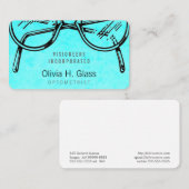 Schauspieleeyewear-optische Visitenkarte (Vorne/Hinten)