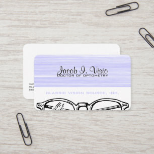 Schauspieleeyewear-Optometrie-Vision Scratchy Visitenkarte