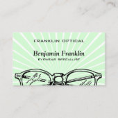 Schauspieleeyewear-Sonnendurchbruch-optische Visitenkarte (Vorderseite)