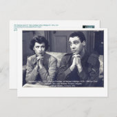 Schauspieler Benedicta Leigh und Michael Aldridge Postkarte (Vorne/Hinten)