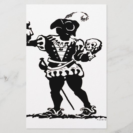 Schauspieler Briefpapier (Vorderseite)