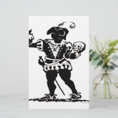 Schauspieler Briefpapier (Stehend Vorderseite)