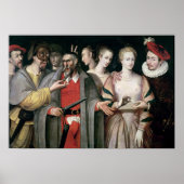 Schauspieler der Commedia dell'Arte Poster (Vorne)