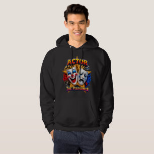 Schauspieler - Der Darsteller Herren Dunkel Hoodie