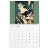 Schauspieler des alten Japans (Vintage japanische  Kalender (Jan 2026)