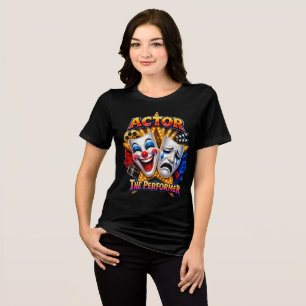 Schauspieler - Die Darstellerin Bella+Canvas Damen Tri-Blend Shirt
