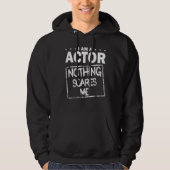 Schauspieler Essentials Nichts stört mich für Scha Hoodie (Vorderseite)