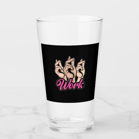 Schauspieler Glas (Vorderseite)