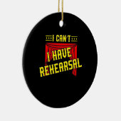 Schauspieler haben Probe Keramik Ornament (Rechts)