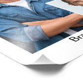 Schauspieler Headshot 8x10 Grenzeinlage Fotodruck (Ecke)