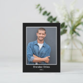 Schauspieler Headshot Foto Postkarte (Stehend Vorderseite)