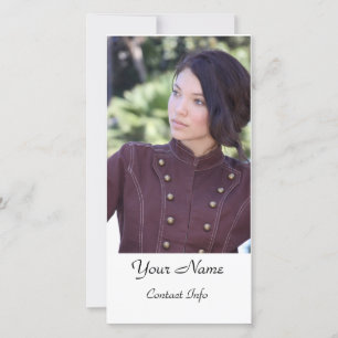 Schauspieler-Headshot-Karte