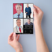 Schauspieler-Headshot-Karten Flyer (Handgriff)