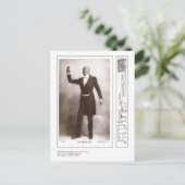 Schauspieler Herbert Beerbohm Tree Postkarte (Stehend Vorderseite)