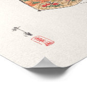 Schauspieler im No Play Hanjo 1925 von Kogyo Tsuki Poster (Ecke)