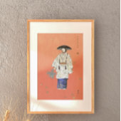 Schauspieler im Noh Play Hanagatami 1926 Poster
