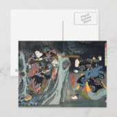 Schauspieler in "Soga Monogatari" Postkarte (Vorne/Hinten)