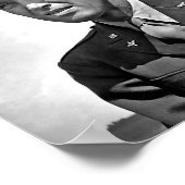 Schauspieler Jimmy Stewart - WW2 Serien mit dem US Poster (Ecke)