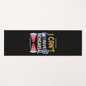 Schauspieler kann ich nicht haben Probe Yogamatte (Vorderseite (Horizontal))