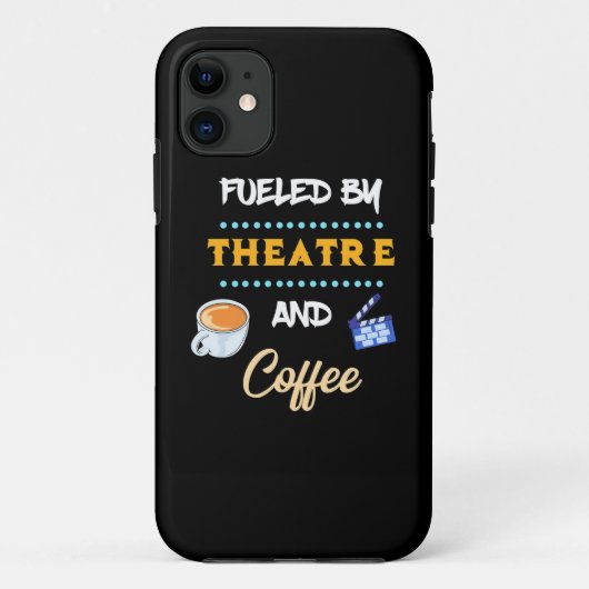 Schauspieler mit Theaterkaffee Case-Mate iPhone Hülle (Rückseite)