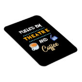 Schauspieler mit Theaterkaffee Magnet (Rechte Seite)