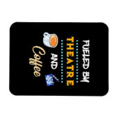 Schauspieler mit Theaterkaffee Magnet (Horizontal)